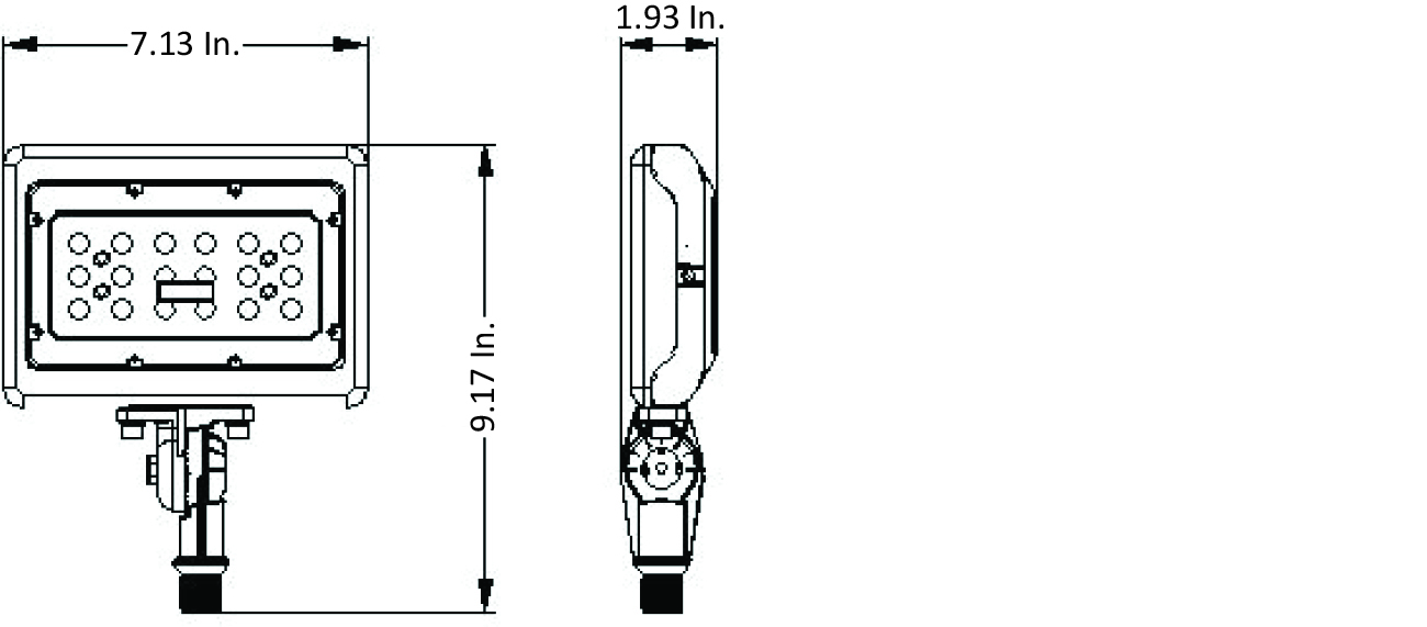 30 Watt LED Small Flood Light LED Flood Light Fixtures