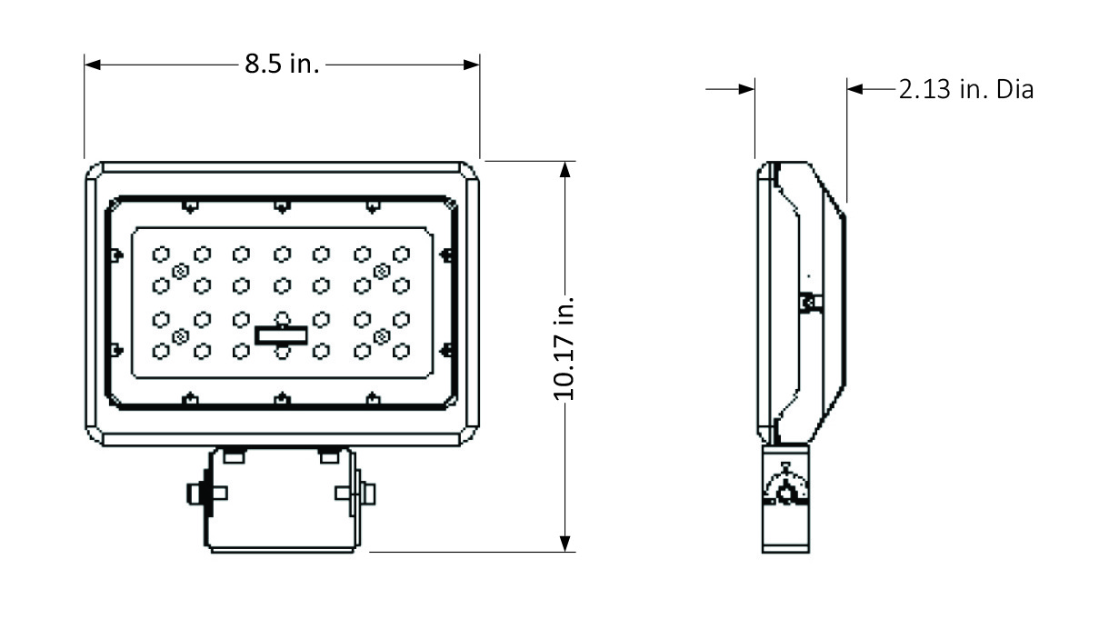 SWP50 Side Dimensions