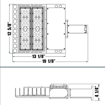150 Watt LED Area Light. Item #: 810080-AL