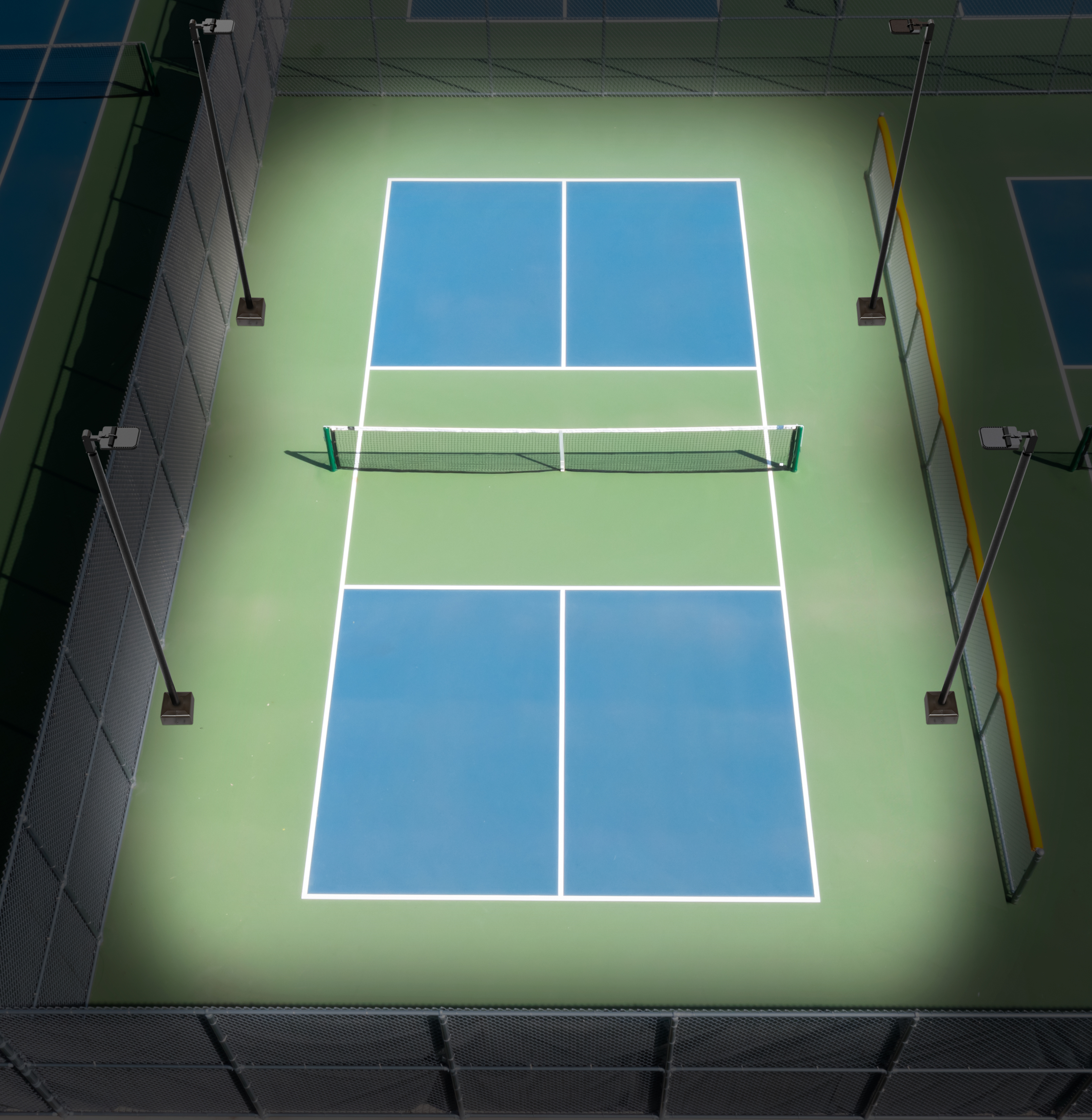Four-Pole LED Lighting System